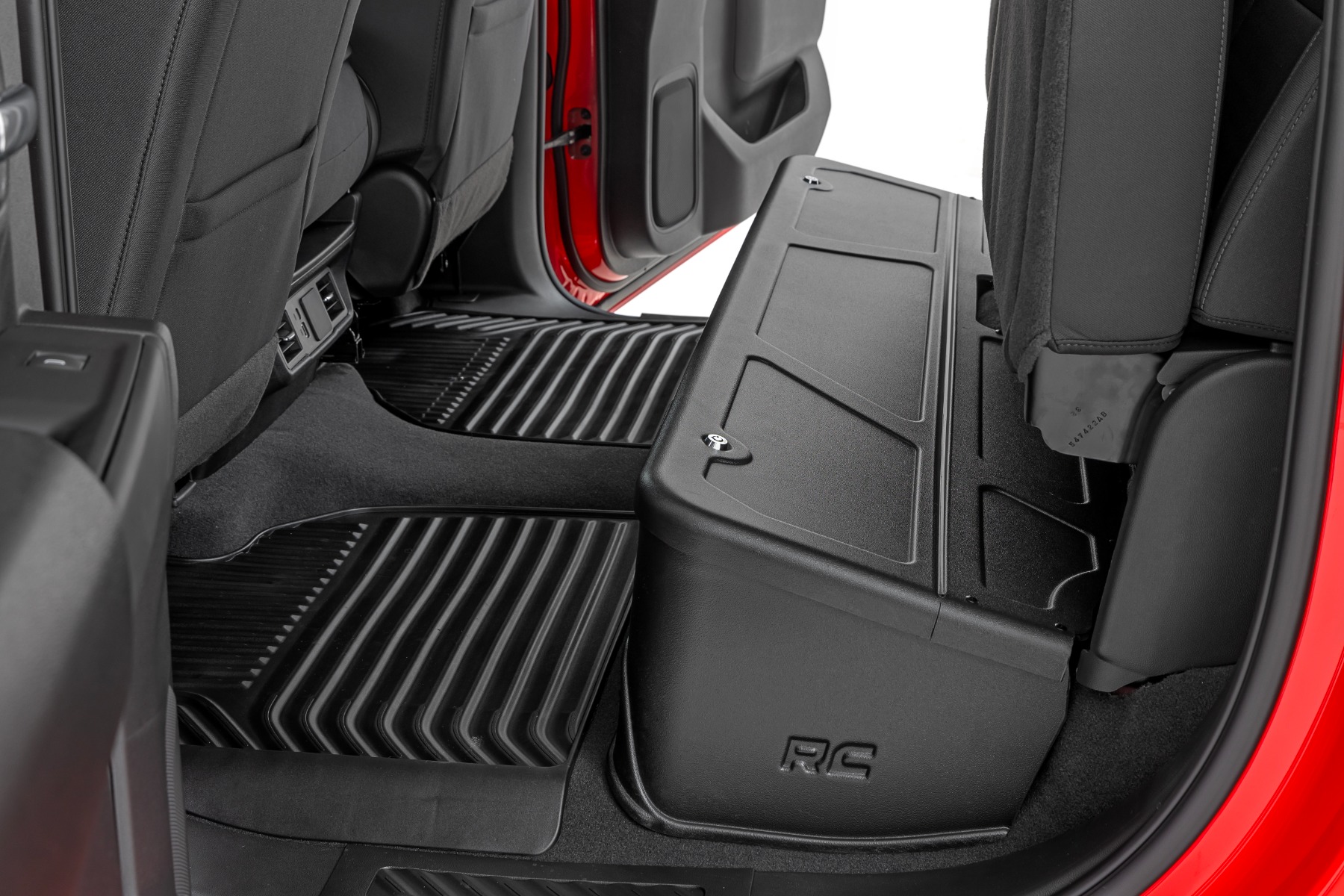Stauraum unter dem Sitz mit abschließbarem Deckel | Crew Cab | Chevy/GMC 1500/2500HD/3500HD (19–26) — Bild 2