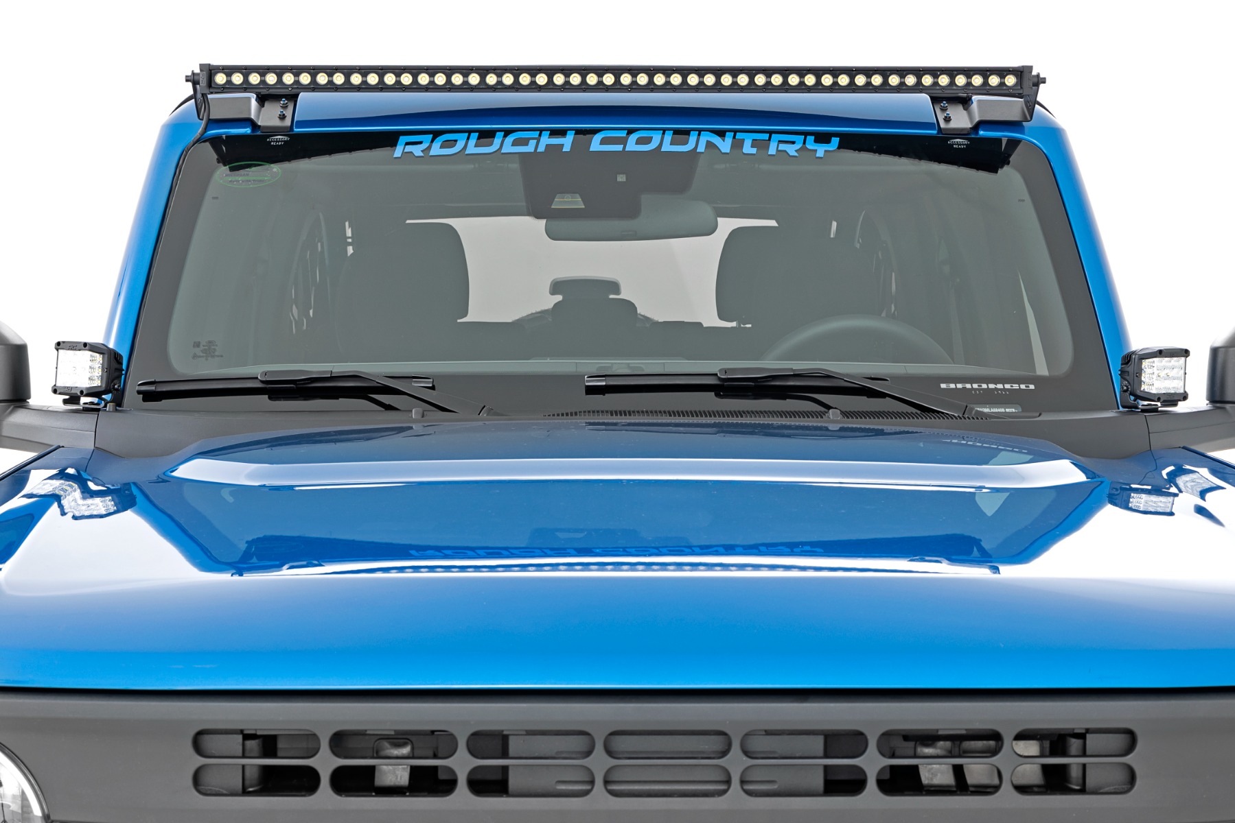 LED Light Kit | Ditch Mount |  2" Chrome Pair | Wide | Ford Bronco 4WD (21-26) — Bild 3