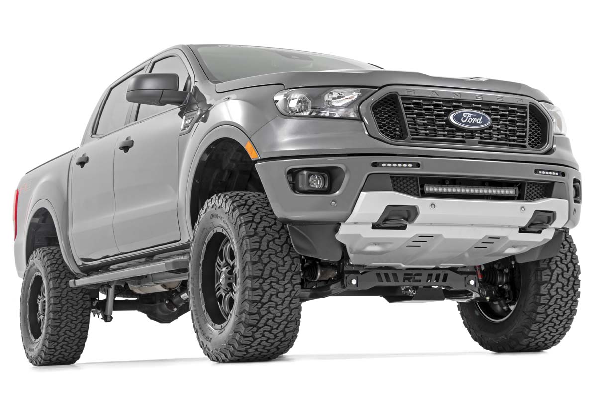 LED-Beleuchtungsset | Stoßstangenmontage | 6 Zoll Schwarzes Slimline-Paar | Ford Ranger (19–23) — Bild 2