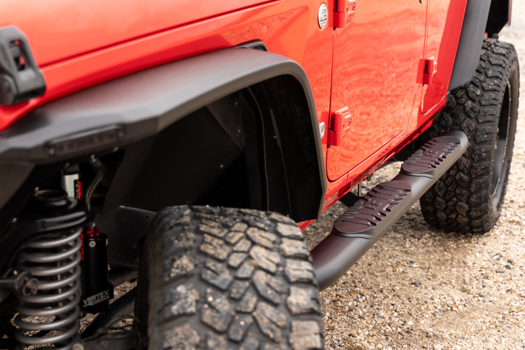 Ovale Nerf-Trittstufen | 4-türig | Schwarz | Jeep Wrangler Unlimited 4WD (2018–2026) — Bild 5