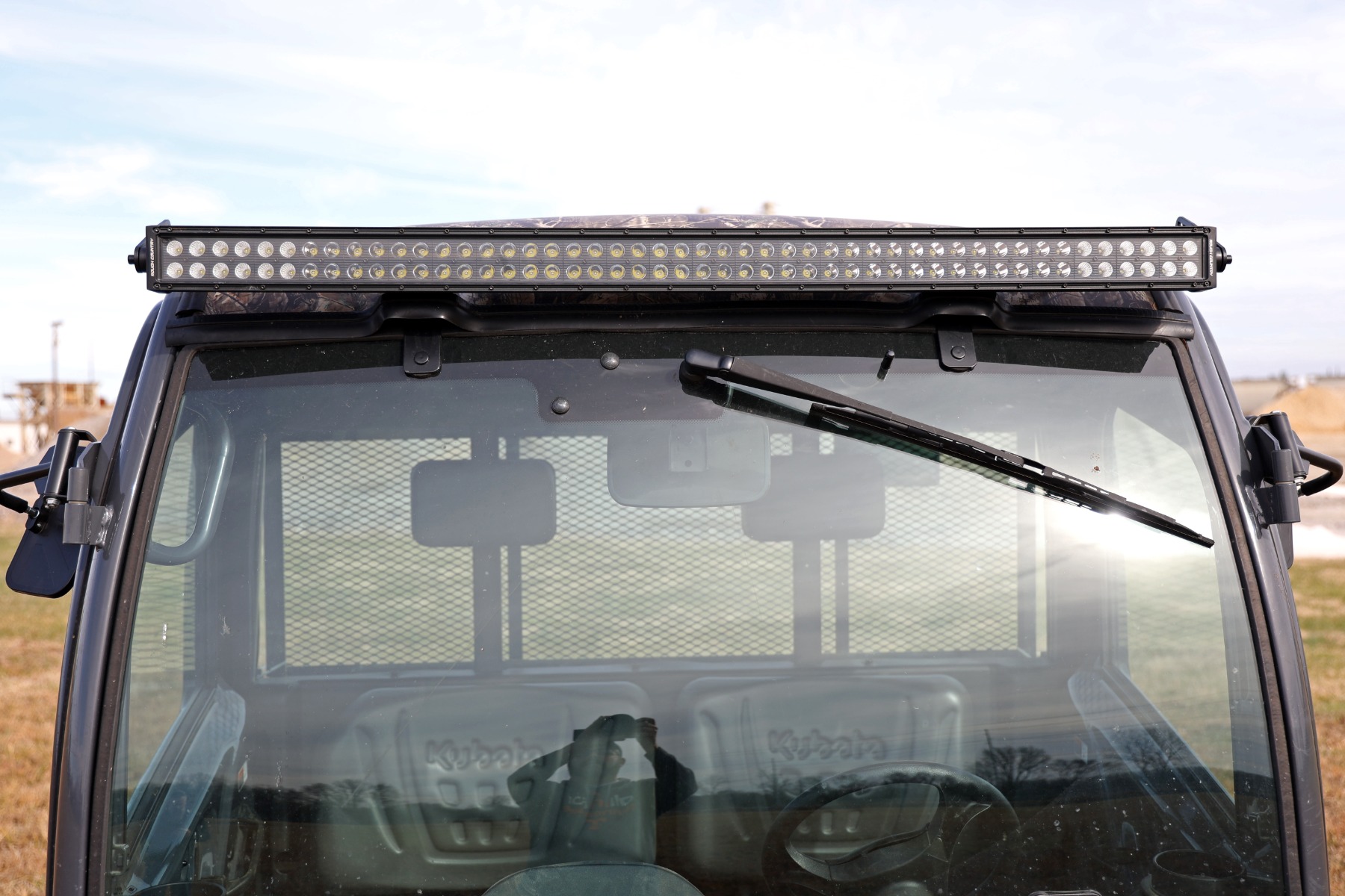 50 Zoll Einreihiges LED-Beleuchtungsset | Black Series | Frontseitig | Kubota RTV-X900/RTV-X1100 — Bild 4