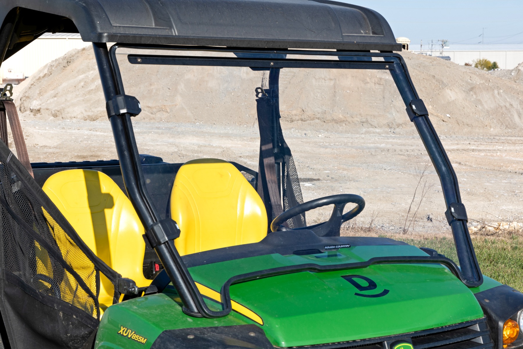 Full Windshield | Scratch Resistant | John Deere Gator XUV 825 — Bild 6