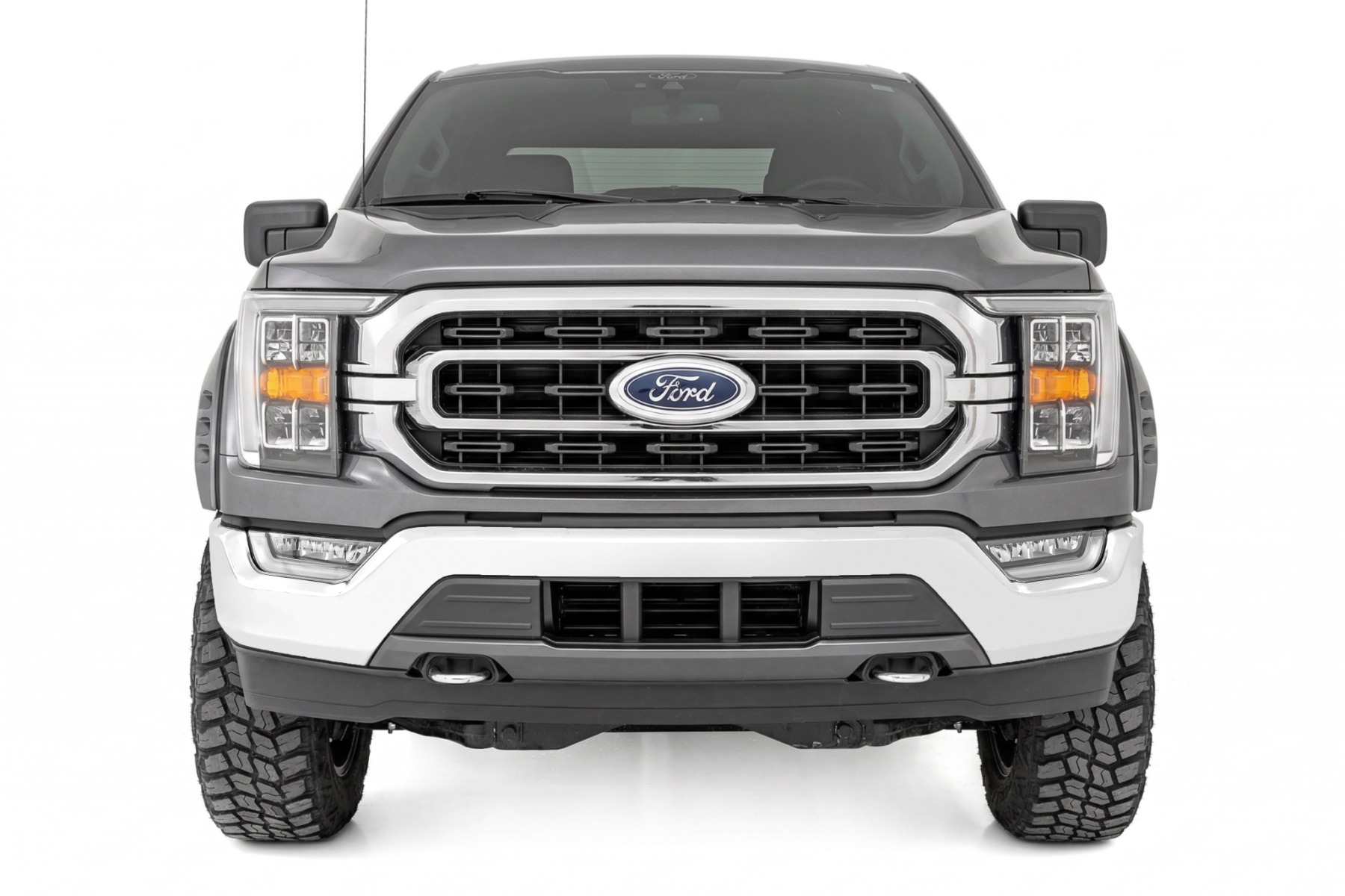 SF1 Kotflügelverbreiterungen | D1 Steingrau | Ford F-150 2WD/4WD (2021–2026) — Bild 5