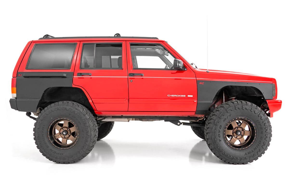 Kotflügel- und Seitenschutz | Hinten | Kombi-Set | Jeep Cherokee XJ 2WD/4WD (97–01) — Bild 5