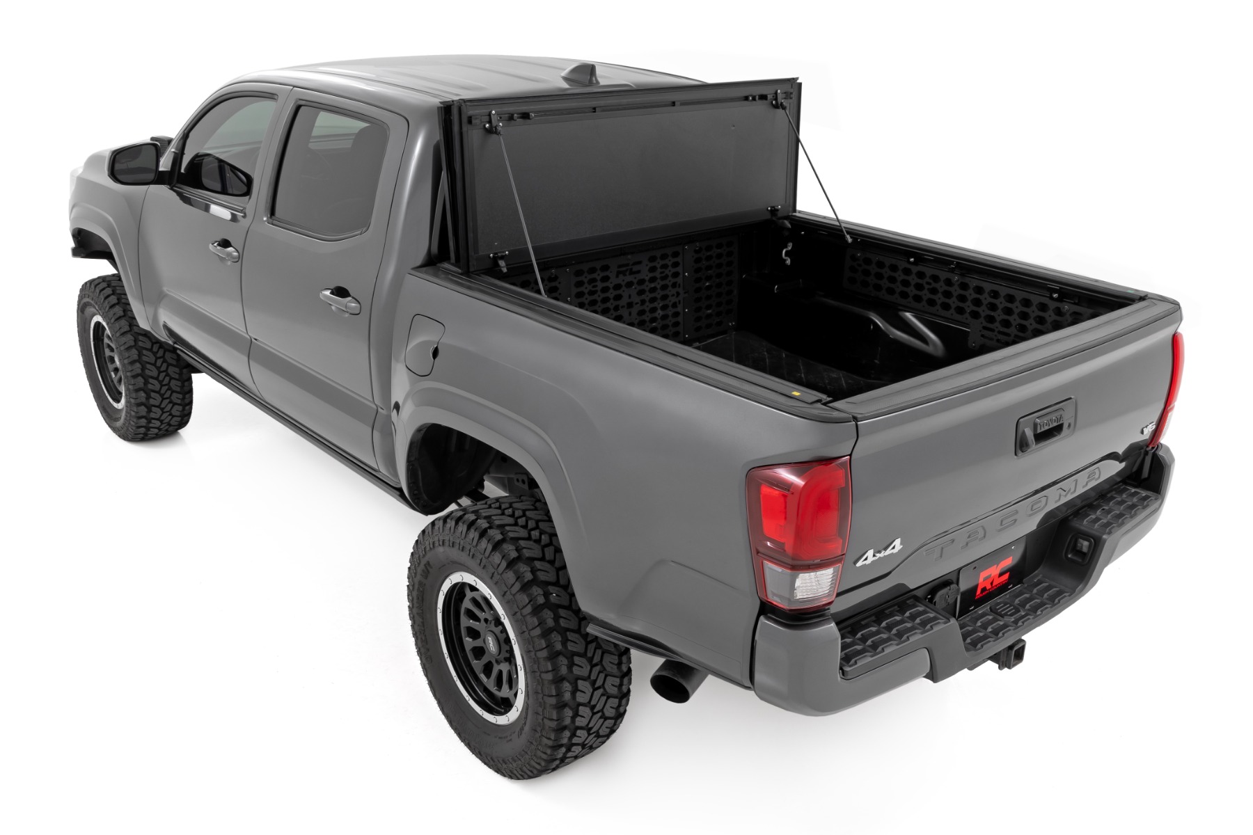 Stabile, dreifach klappbare Ladeflächenabdeckung | 6' Ladefläche | Toyota Tacoma 2WD/4WD (2005–2015) — Bild 6