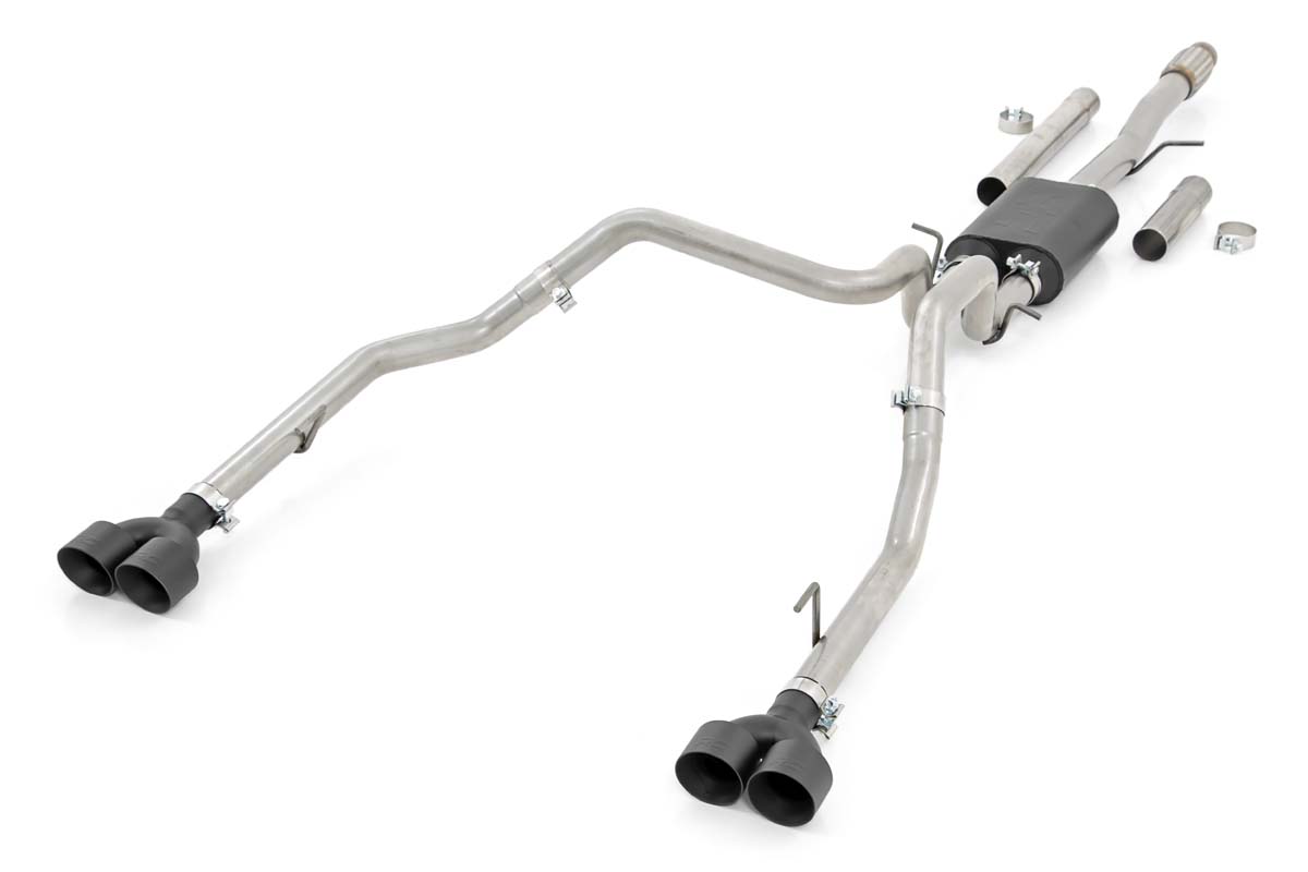 Hochleistungs-Cat-Back-Auspuff | 6,2 l | 5'8" & 6'6" Ladefläche | Chevy/GMC Sierra/Silverado 1500 (19–26)