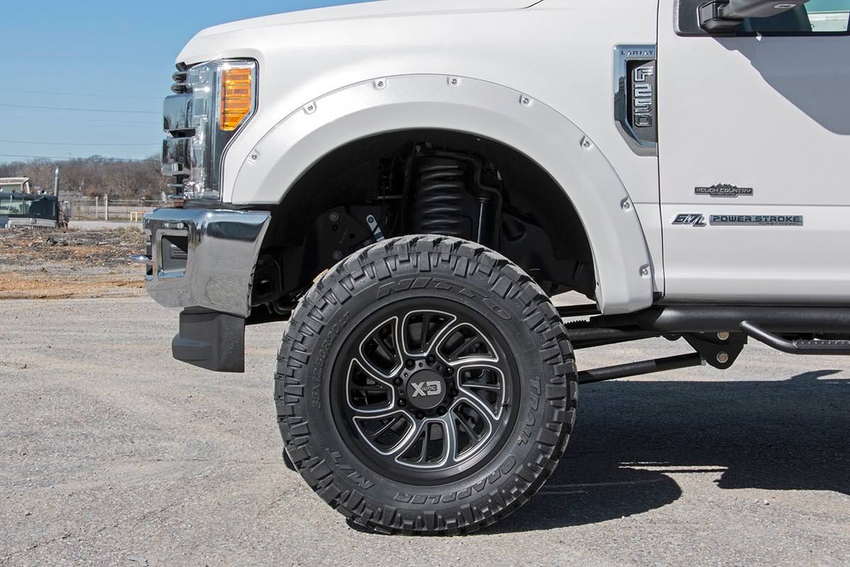 Pocket-Kotflügelverbreiterungen | YZ Oxford White | Ford F-250/F-350 Super Duty (2017–2022) — Bild 4