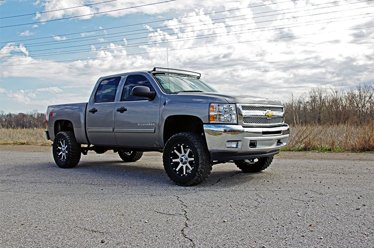 LED-Lichthalterung | Obere Windschutzscheibe | 50" Gebogen | Chevy/GMC 1500/1500 SUV/2500HD/3500HD (07–14) — Bild 5