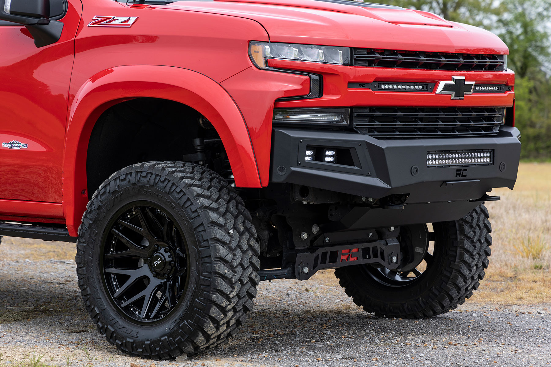 High Clearance Front Bumper | LED Lights & Skid Plate | Chevy Silverado 1500 (19-22) — Bild 6