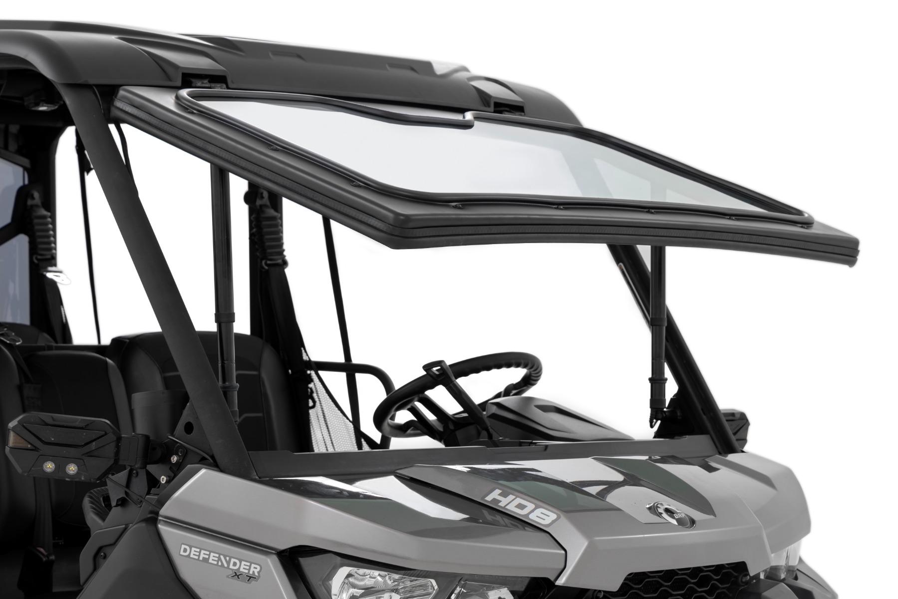 Elektrisch neigbare Windschutzscheibe | Glas | Can-Am Defender HD8/HD9/HD10