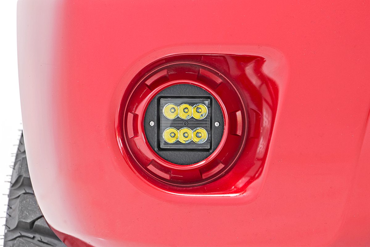 LED-Beleuchtungsset | Nebelscheinwerferhalterung | 2 Zoll Schwarz, Paar | Spot | Nissan Frontier (05–20) — Bild 6