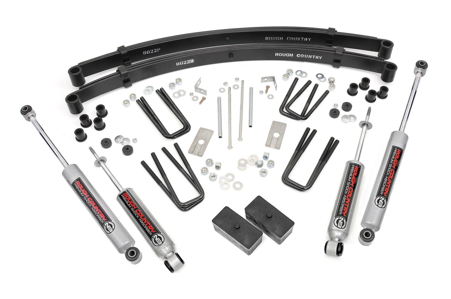 3-Zoll-Lift Kit | Hintere Distanzblöcke | Toyota Pickup 4WD (1984–1985)