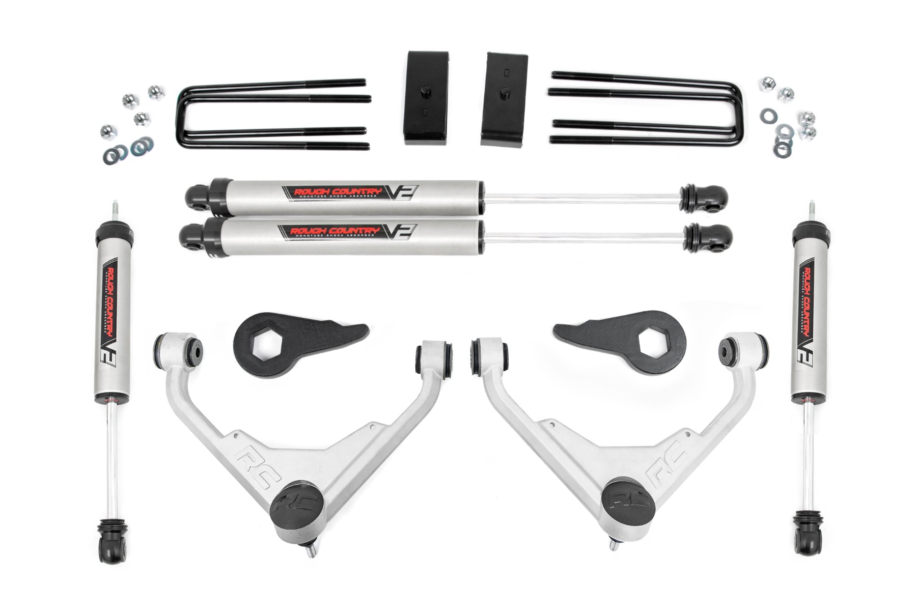 3-Zoll-Lift Kit | V2 | FK/FF | Chevy/GMC 2500HD/3500HD/Suburban 2500/Yukon XL 2500 (01–10)