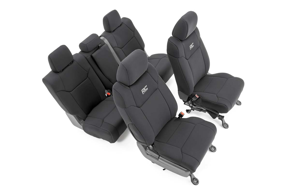 Sitzbezüge | FR mit Mittelkonsolenbezug und Fond | Toyota Tundra 2WD/4WD (14–21)