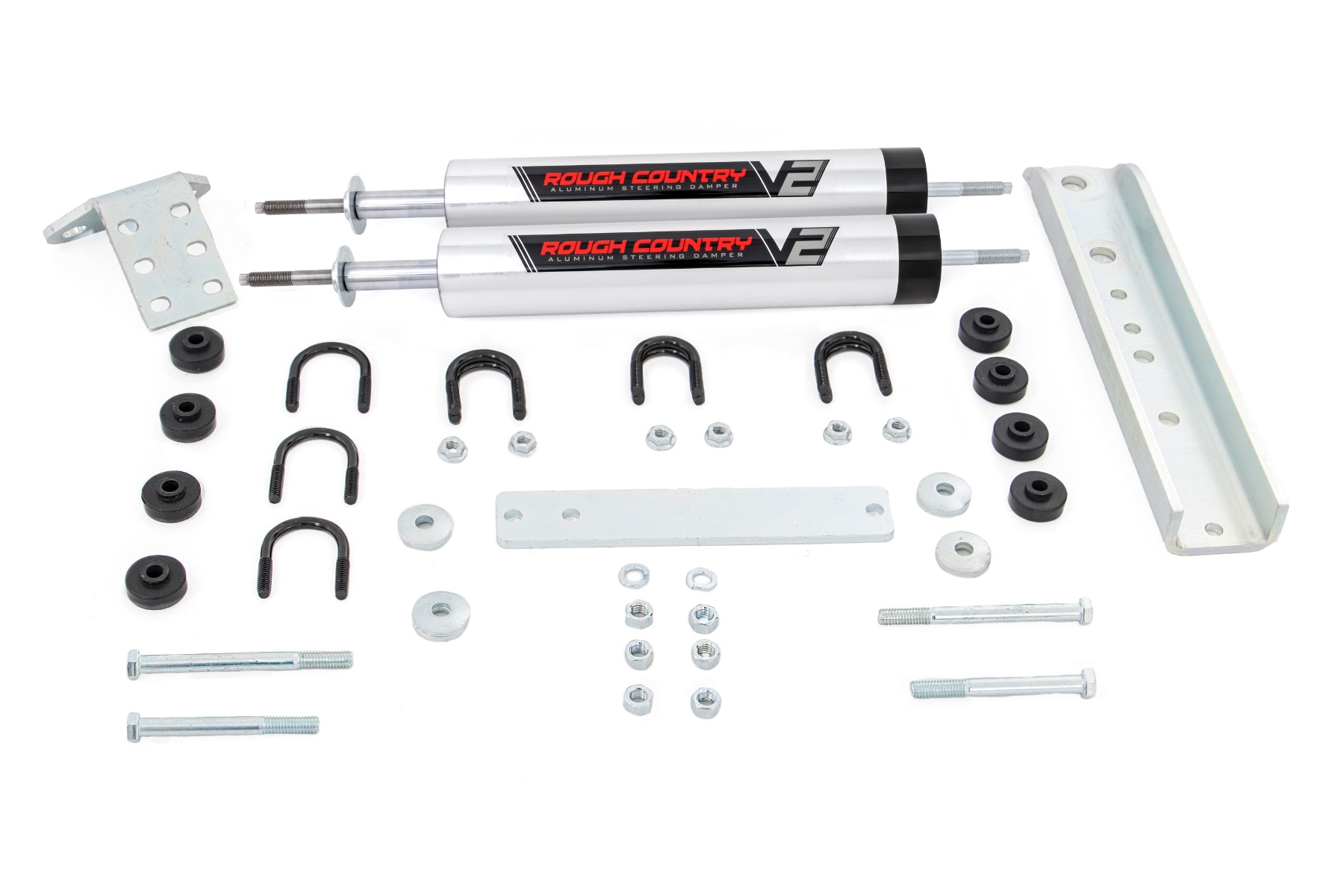 V2-Lenkungsstabilisator | Doppelausführung | Ford Bronco/F-150/F-250 (1980–1998)