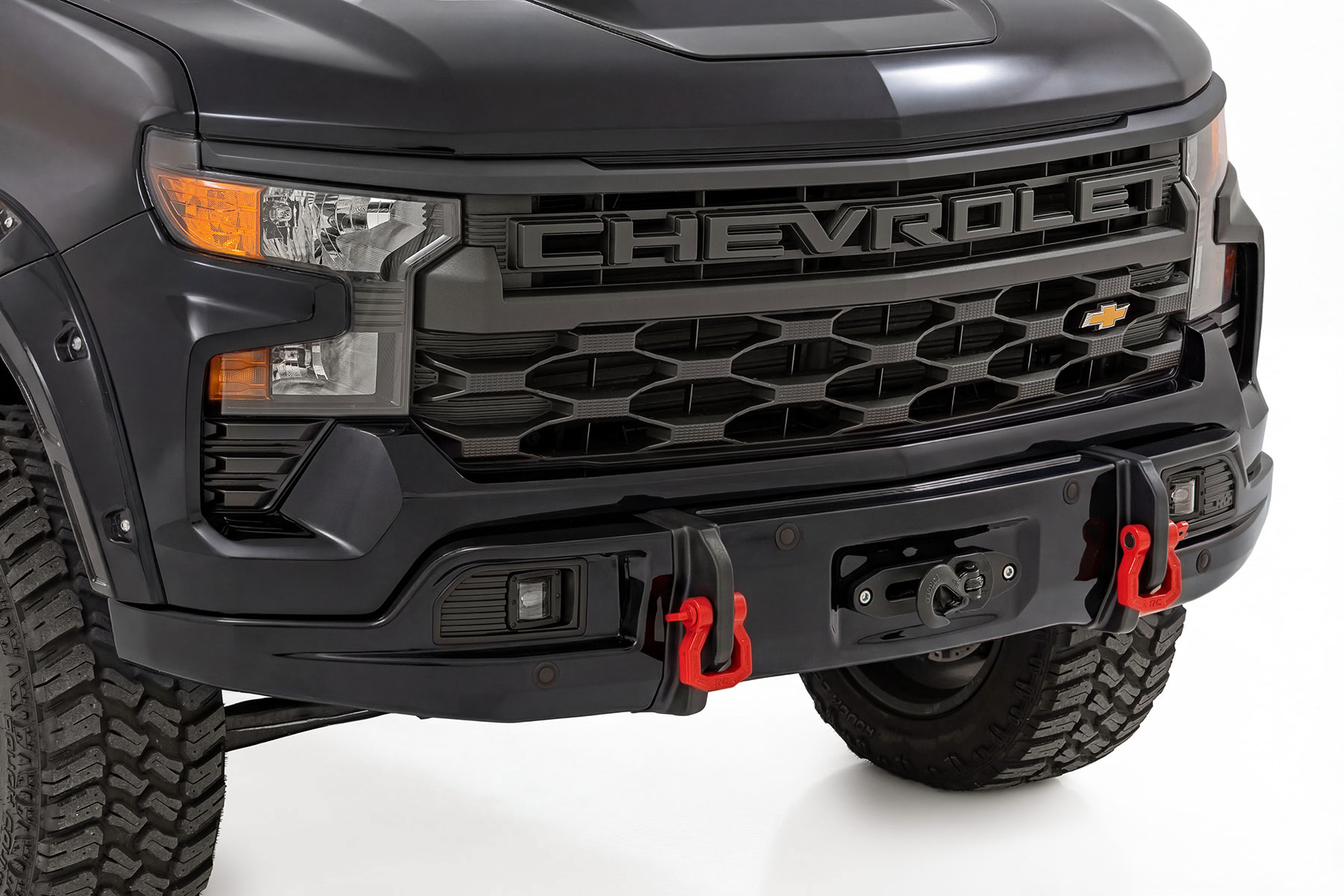 Front-Stoßstange FXS | 12000S | GB8 Mosaic Black | Chevy Silverado 1500 (23–26)
