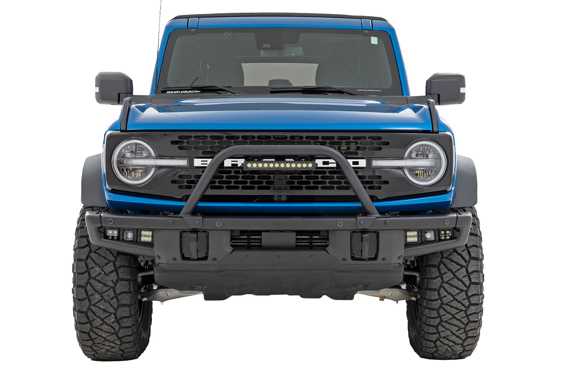 Safari-Leiste | 12" LED-Lichtleiste | Schwarz | Tagfahrlicht | Einreihig | OE Modular Steel | Ford Bronco (21–26) — Bild 2
