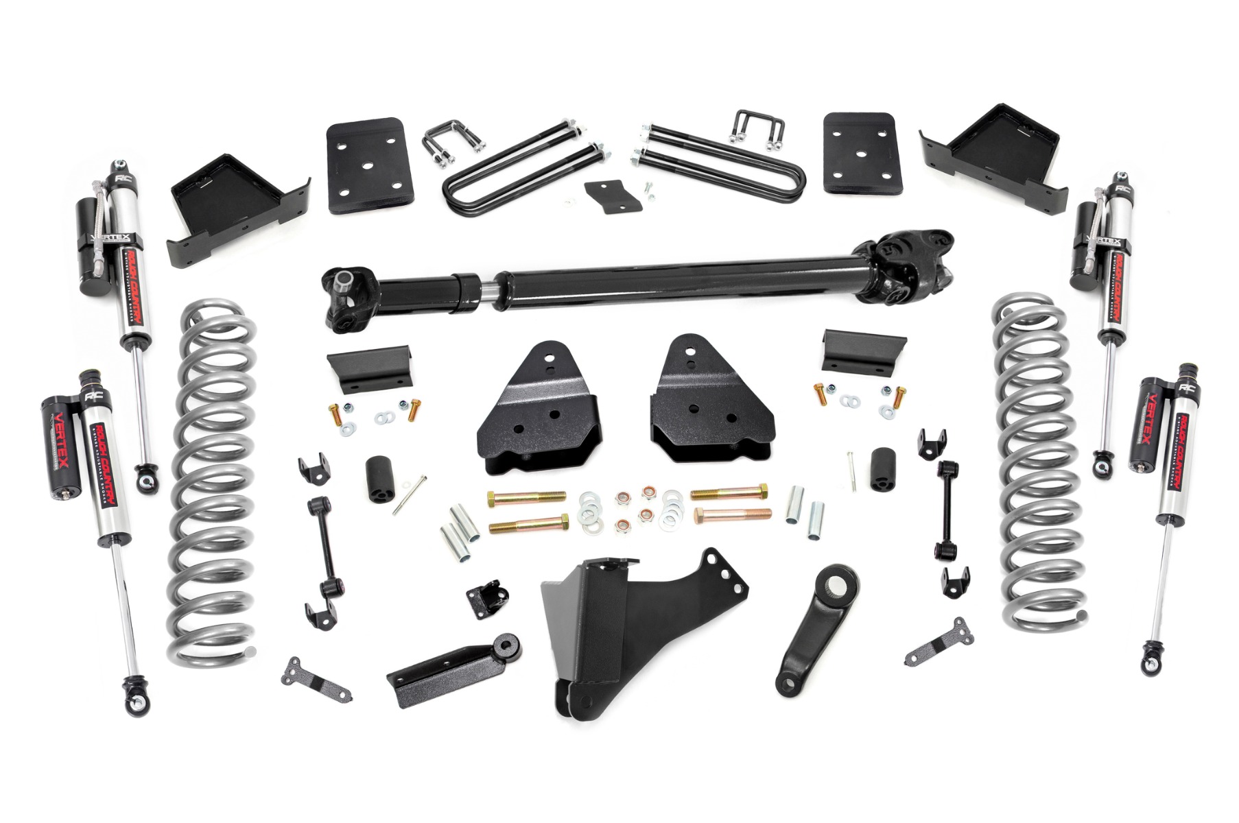 6-Zoll-Höherlegung | Zusatzfeder | D/S | Vertex | Ford F-250/F-350 Super Duty 4WD (17–22)