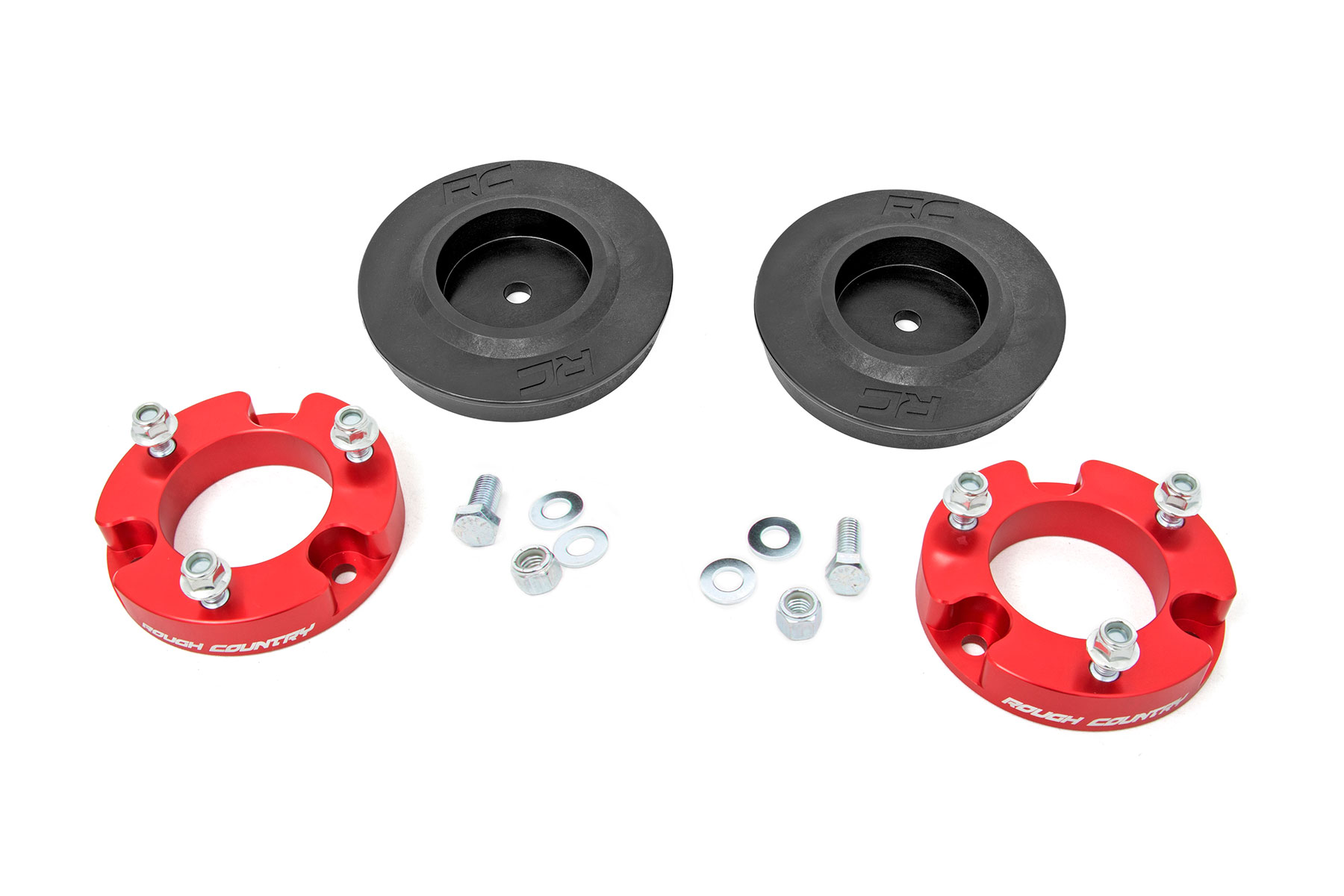 2-Zoll-Lift Kit | Rote Distanzscheiben | Toyota FJ Cruiser 2WD/4WD (2007–2014)