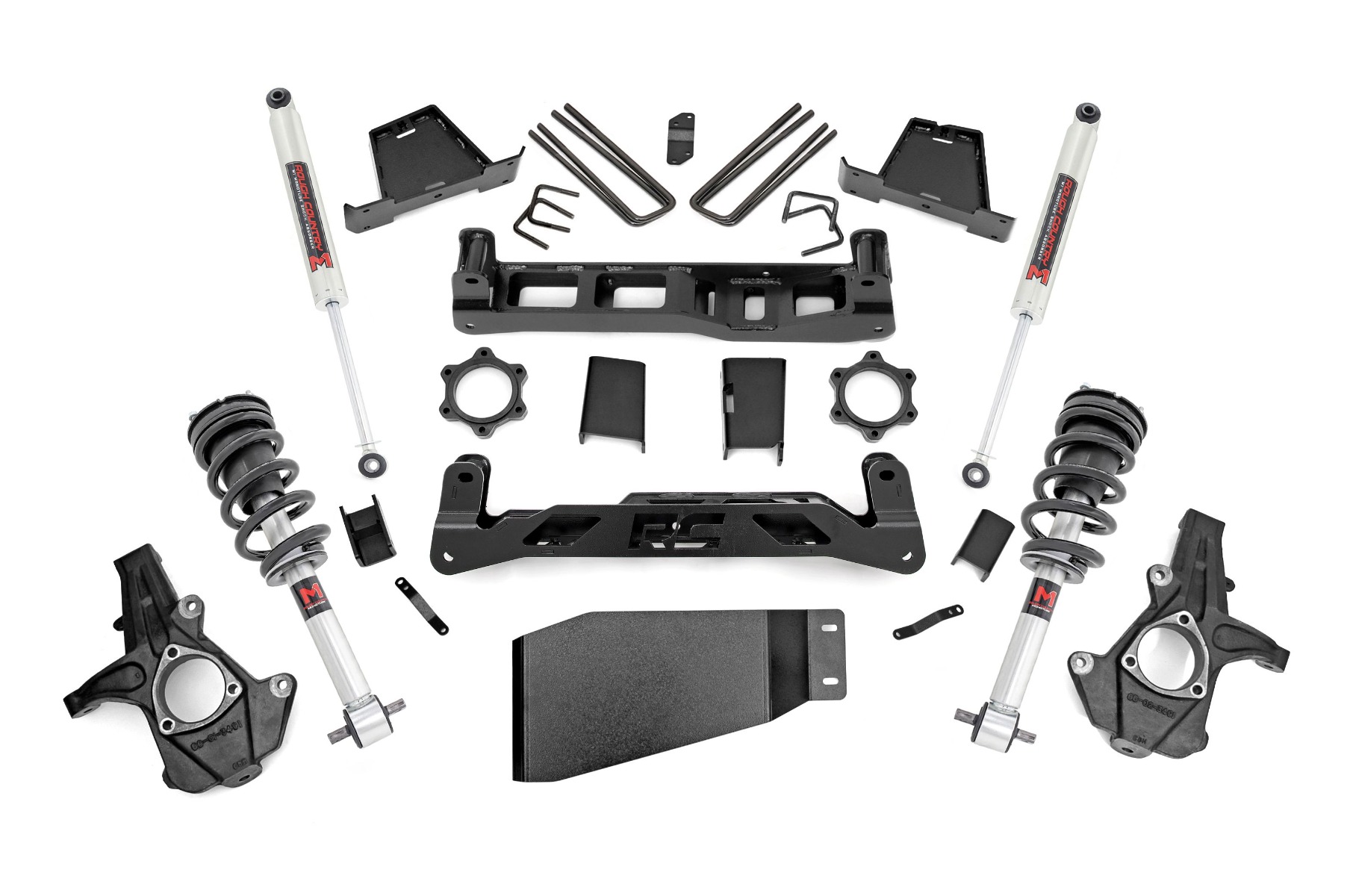 6 Inch Lift Kit | M1 Struts/M1 | Chevy/GMC 1500 4WD (07-13) — Bild 1