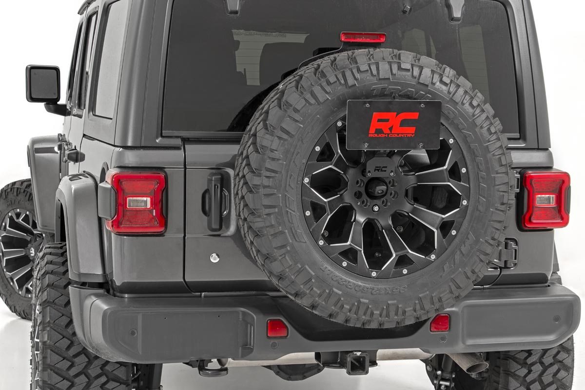 Halterung zur Versetzung des Nummernschilds | Jeep Wrangler JL (18–26)/Wrangler Unlimited (18–26) — Bild 2