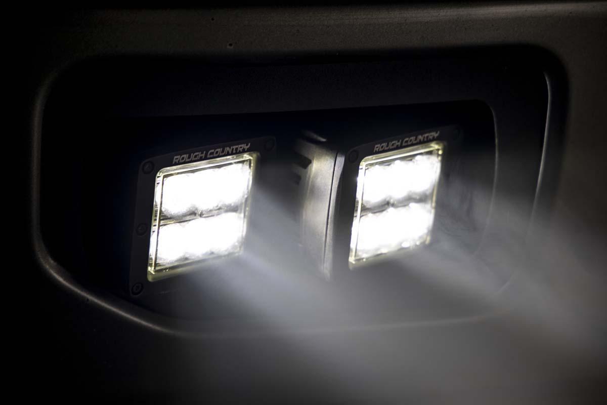 LED-Beleuchtungsset | Nebelscheinwerferhalterung | Doppelpack 2 Zoll schwarz | Spot | Ford F-150 (2015–2017) — Bild 6