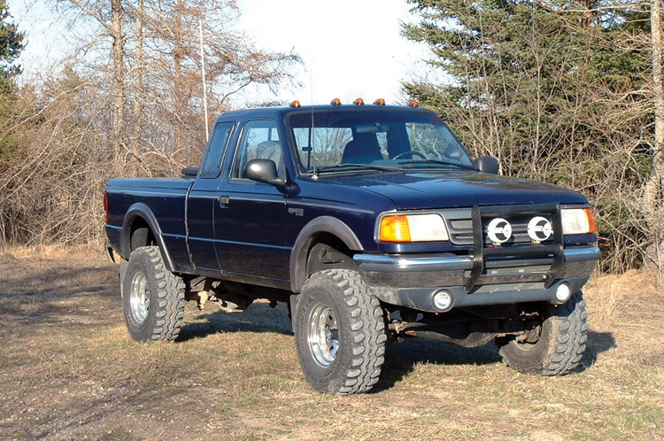 4-Zoll-Lift Kit | Hinterradfedern | Ford Ranger 4WD (1983–1997) — Bild 2