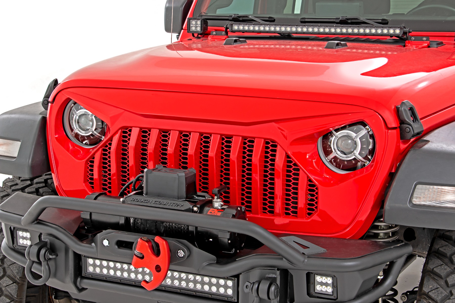 9-Zoll-DRL-Halo-LED-Scheinwerfer | DOT-zugelassen | Jeep Gladiator JT/Wrangler JL (2018–2026) — Bild 4