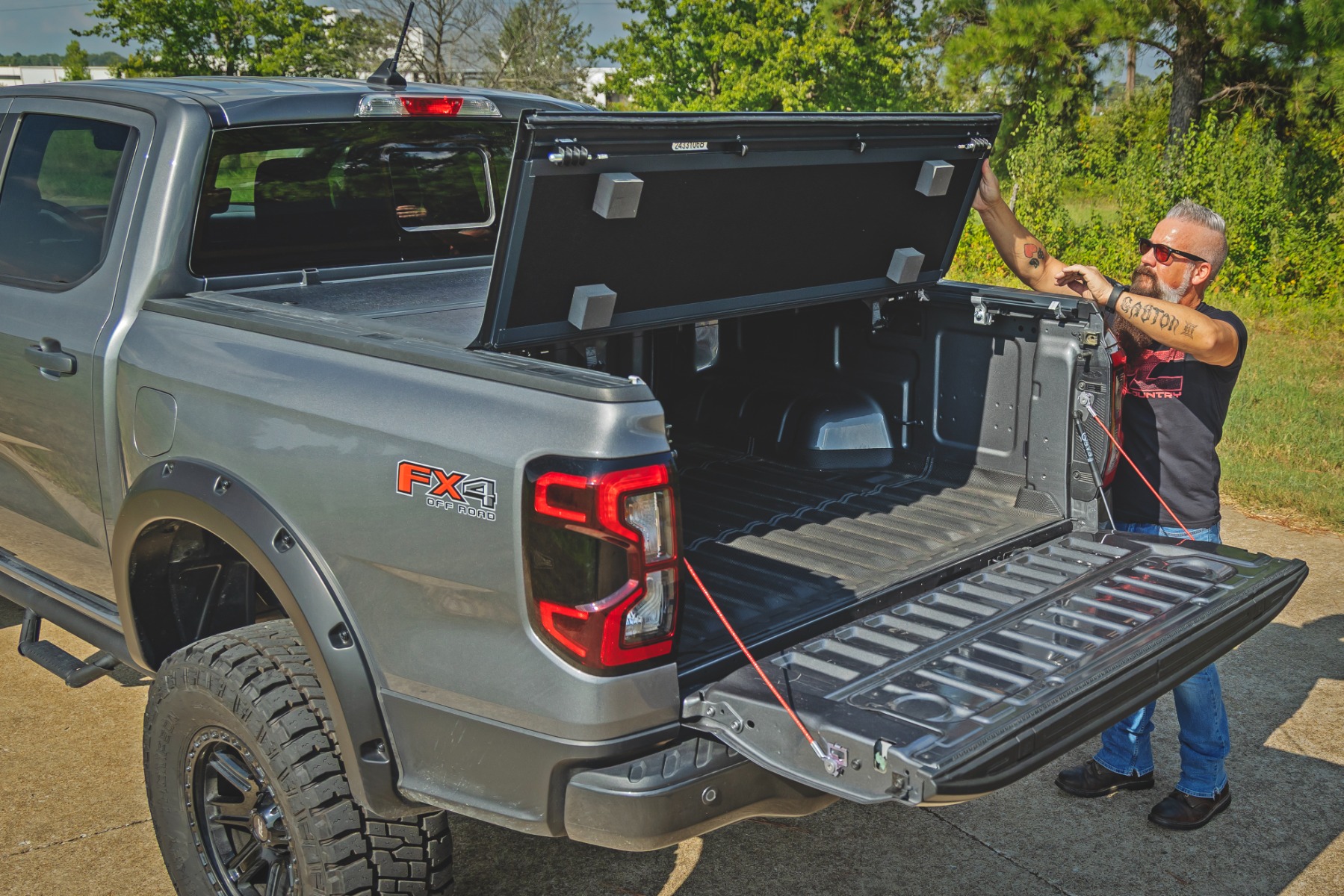 Hard Low Profile Bed Cover | 5' Bed | Ford Ranger 2WD/4WD (2019-2023) — Bild 6