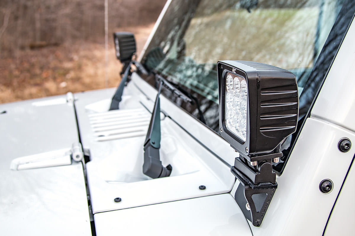 Lichtträger | Untere Windschutzscheibe | Jeep Wrangler JK/Wrangler Unlimited (07–18) — Bild 5