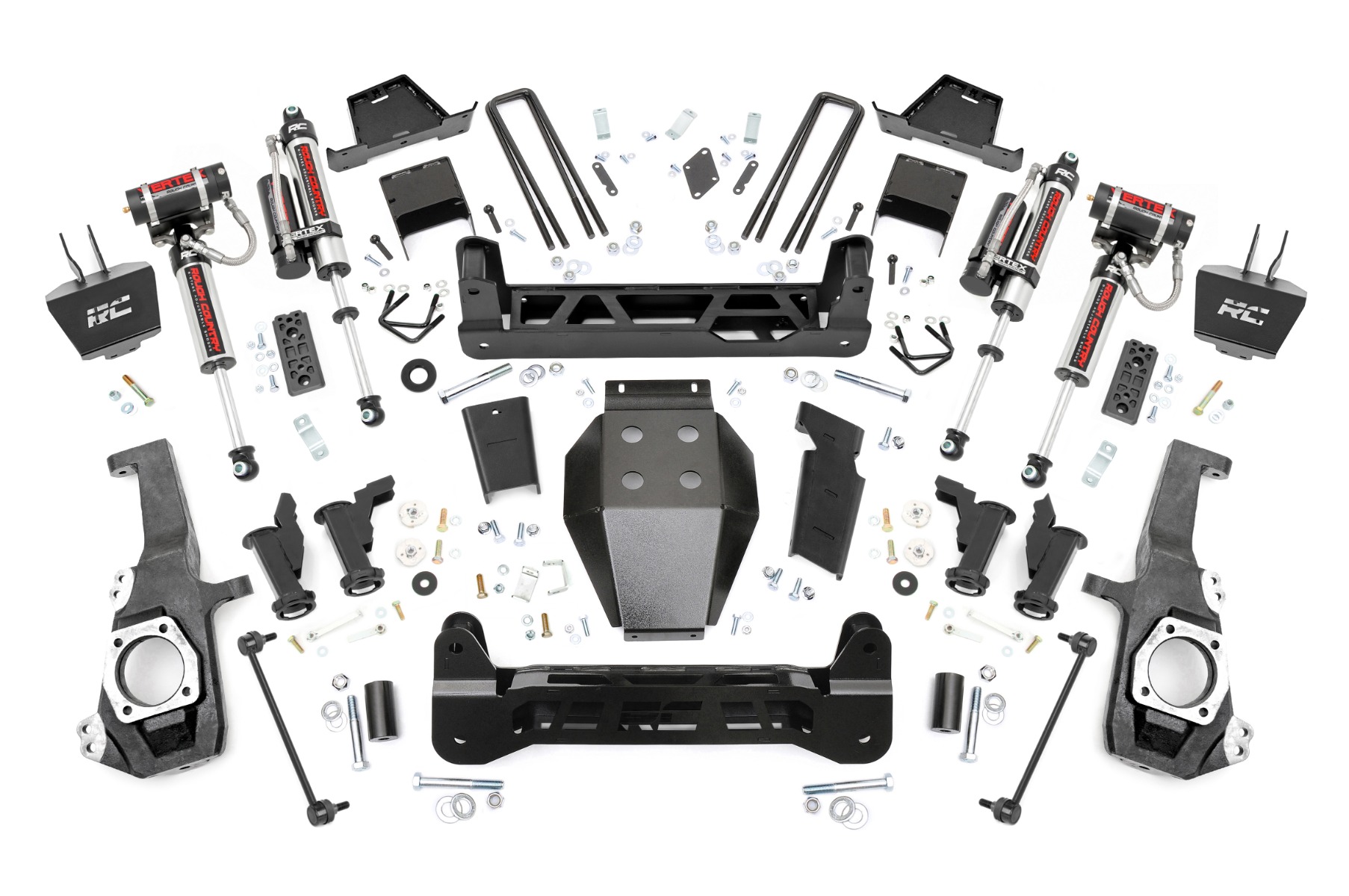 7-Zoll-Lift Kit | Torsionsfeder-Absenkung | Vertex | Mit Zusatzfedern | Chevy/GMC 2500HD/3500HD (20–26)