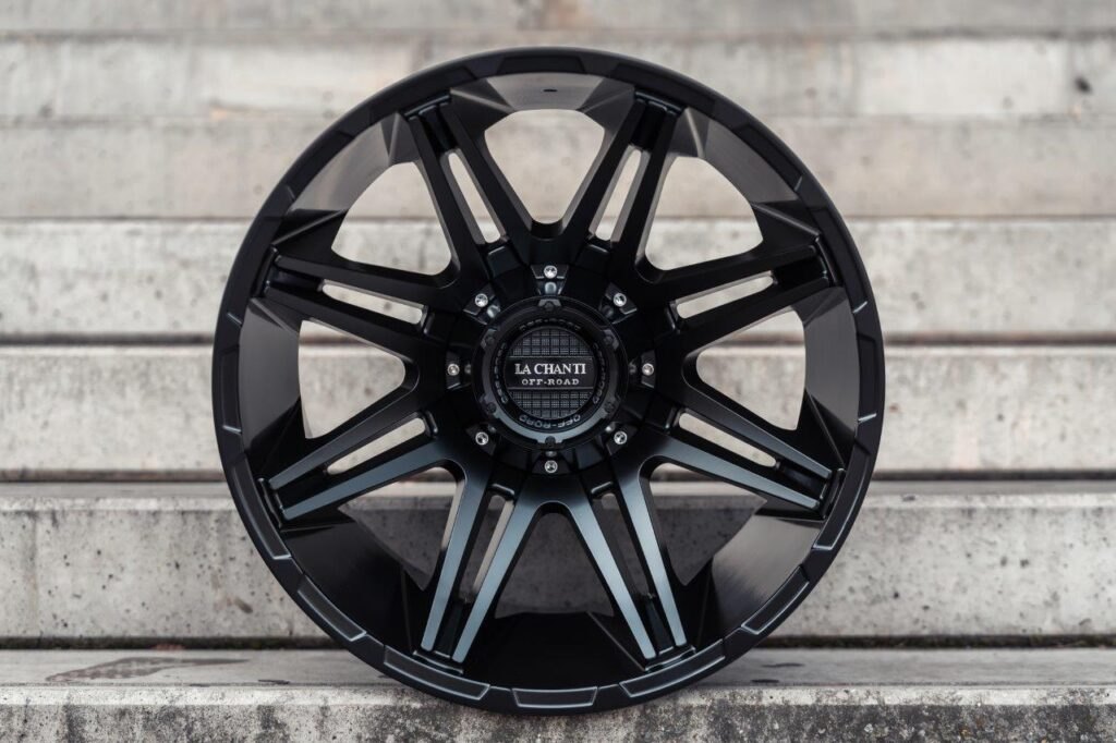 La Chanti OF19 | Matt Black · 12J×20" · ET-25 | 5x127 / 5x139.7 — Bild 1