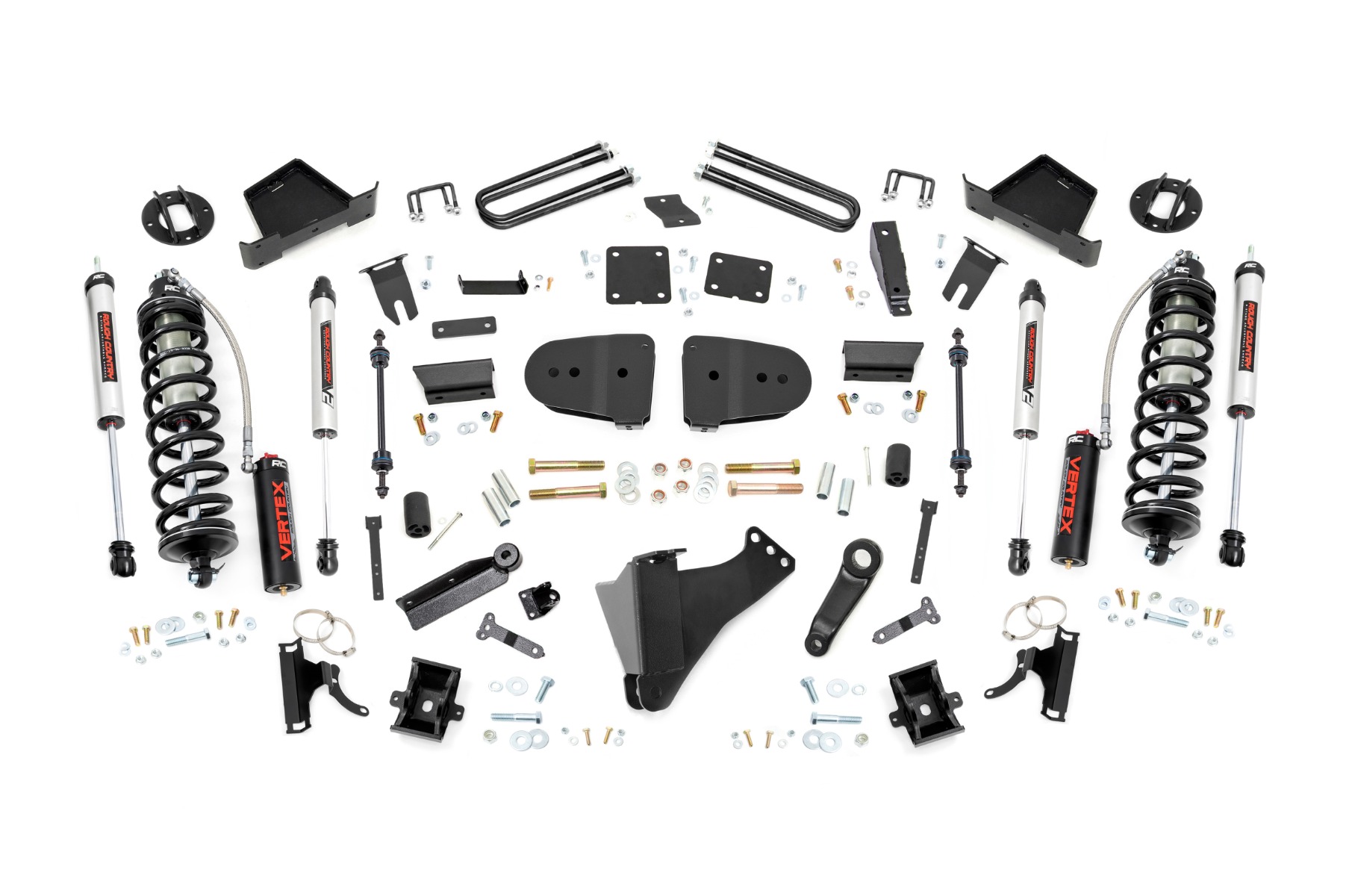 6-Zoll-Höherlegung | V2-Gewindefahrwerk | Ford F-250/F-350 Super Duty 4WD (2023–2026)