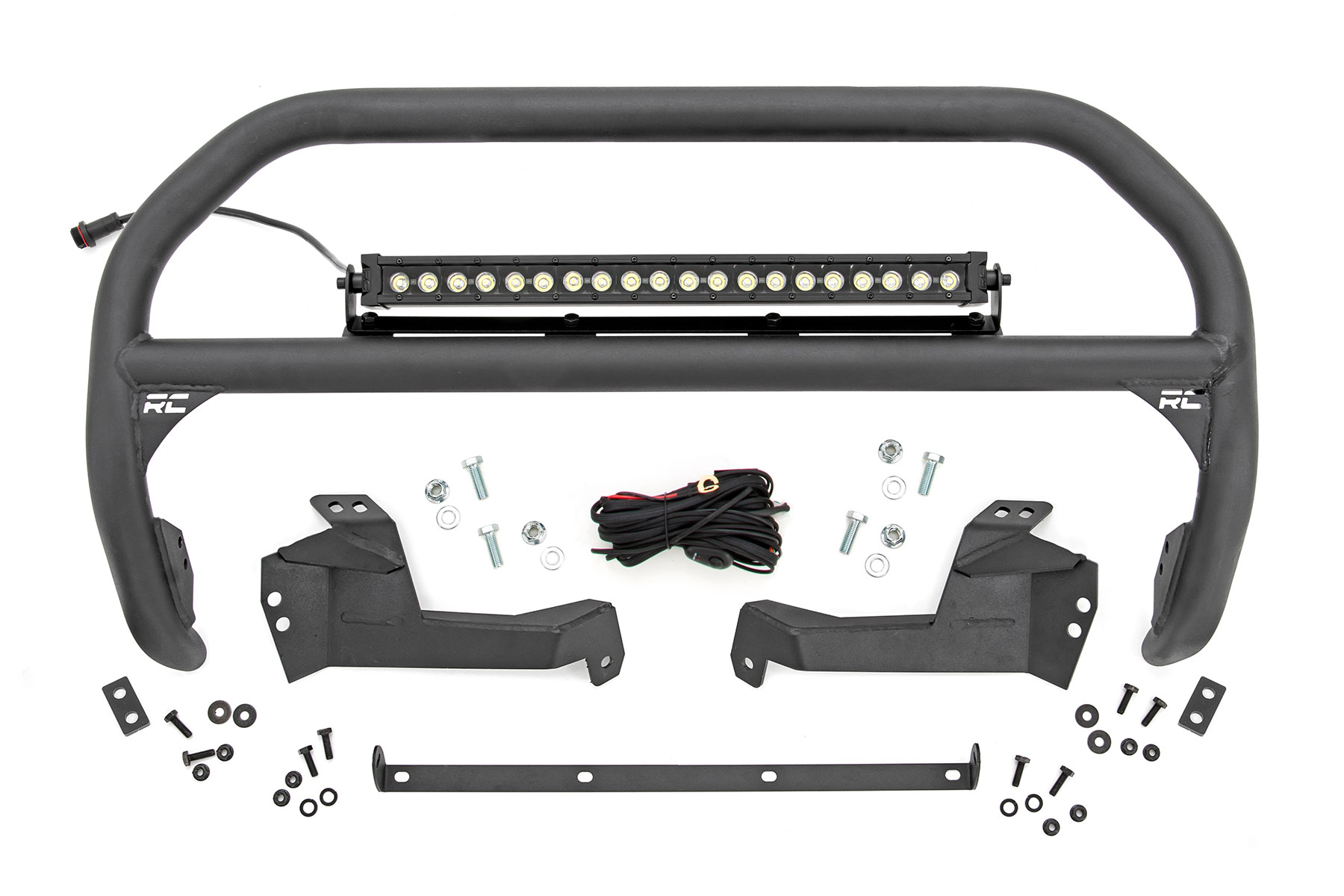 Frontschutzbügel | 20 Zoll, schwarz, DRL, einreihige LED | Ford Bronco Sport 4WD (21–24)