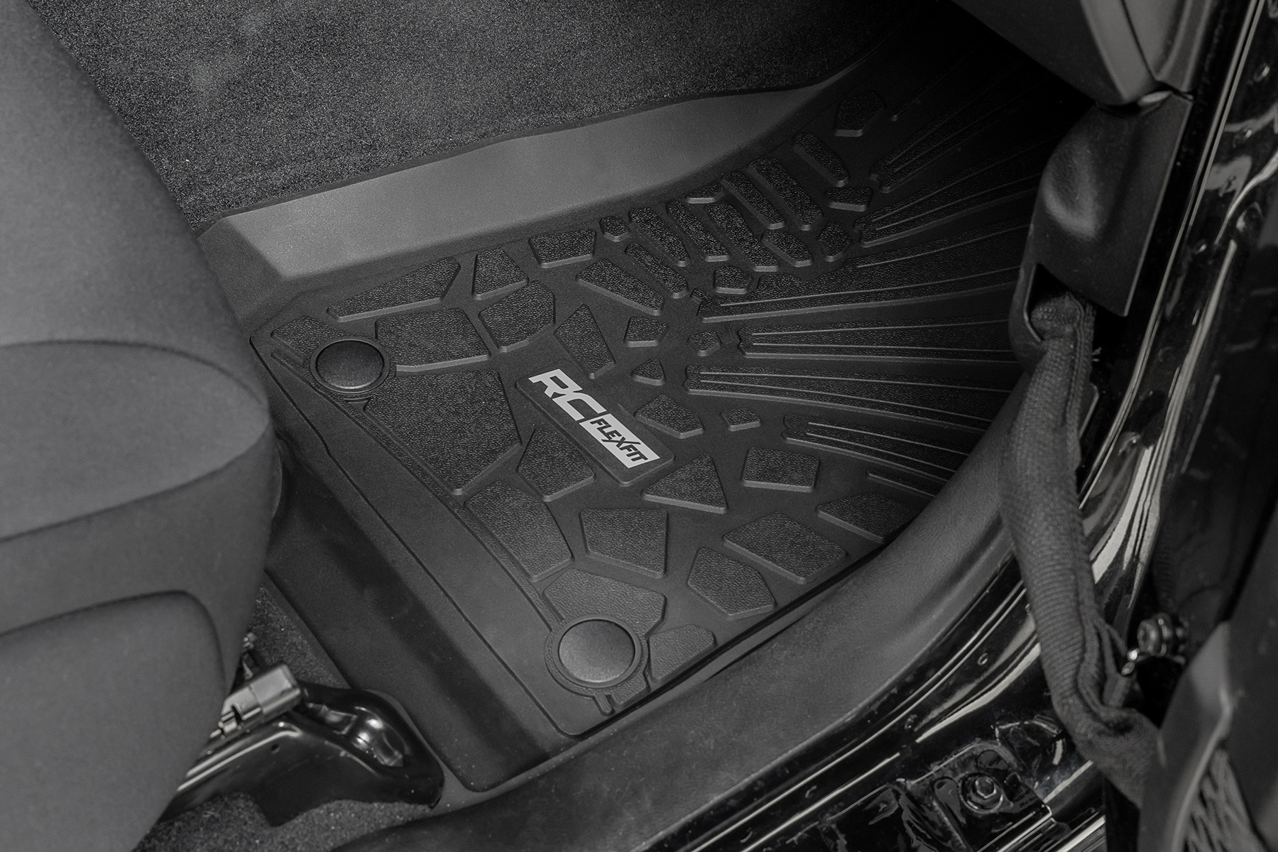 Flex Fit-Fußmatten | FR | 4-türig | Jeep Wrangler Unlimited 4WD (2018–2026) — Bild 3
