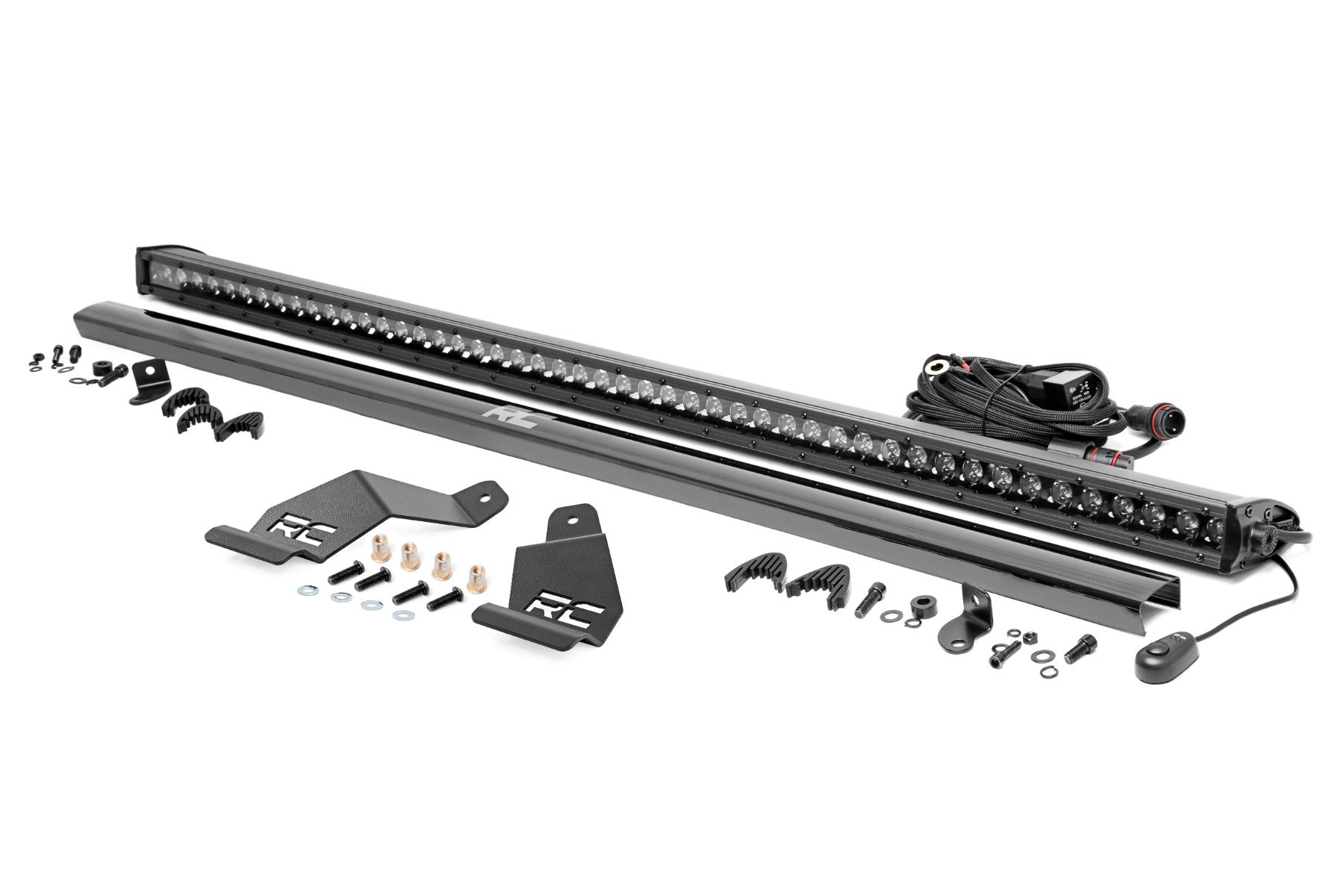 LED-Lichthalterung | 50 Zoll Schwarz, einreihig | CFMOTO UFORCE U10 Pro