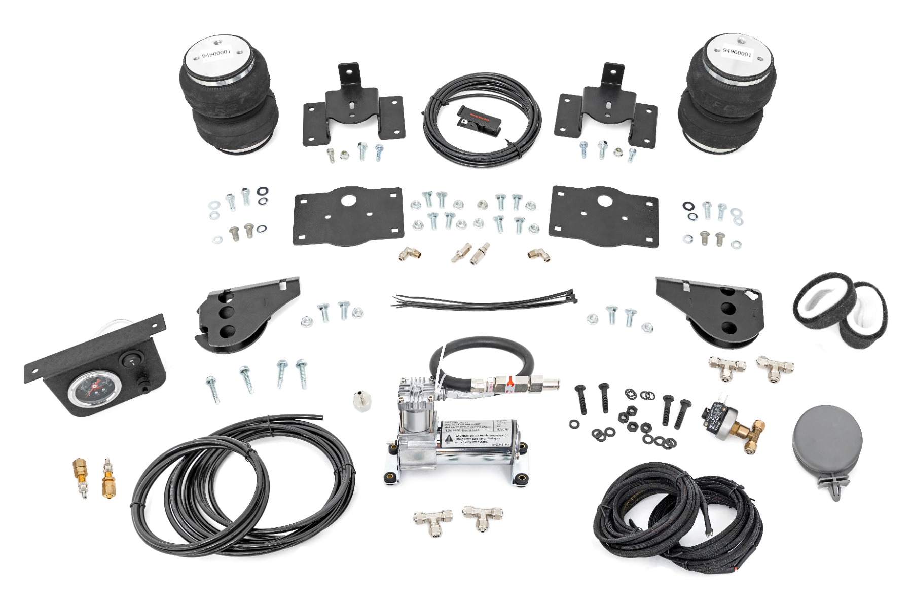 Luftfeder-Set mit Kompressor | RAM 1500 2WD/4WD (2009–2018 & Classic)