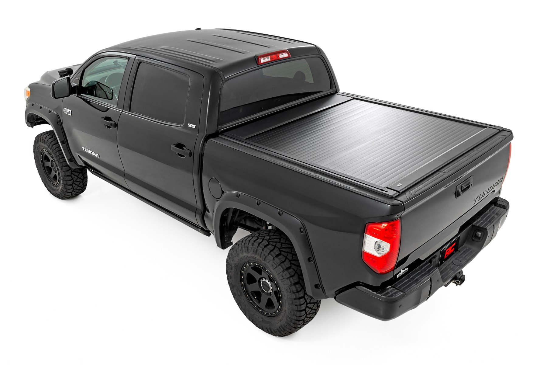 Manuell versenkbare Ladeflächenabdeckung | 5'7" Ladefläche | Toyota Tundra 2WD/4WD (2007–2021) — Bild 12