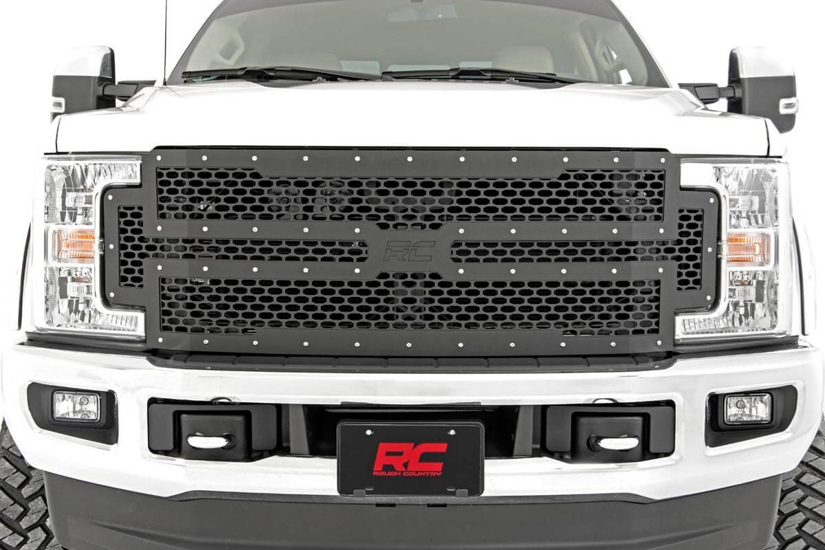 Mesh Grille | Ford F-250/F-350 Super Duty 2WD/4WD (2017-2019) — Bild 2