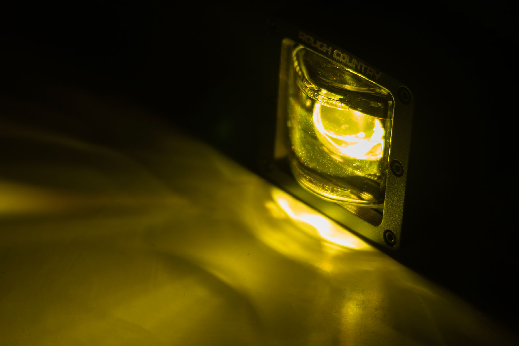 2-Zoll-LED-Lichtmodule der Black Series | SAE-Nebelscheinwerfer | Gelb — Bild 3