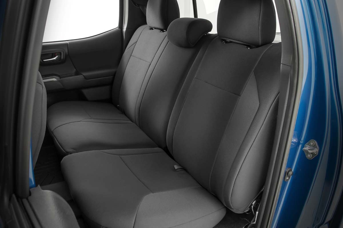 Seat Covers | FR & RR | Double Cab | Toyota Tacoma 2WD/4WD (2016-2023) — Bild 4