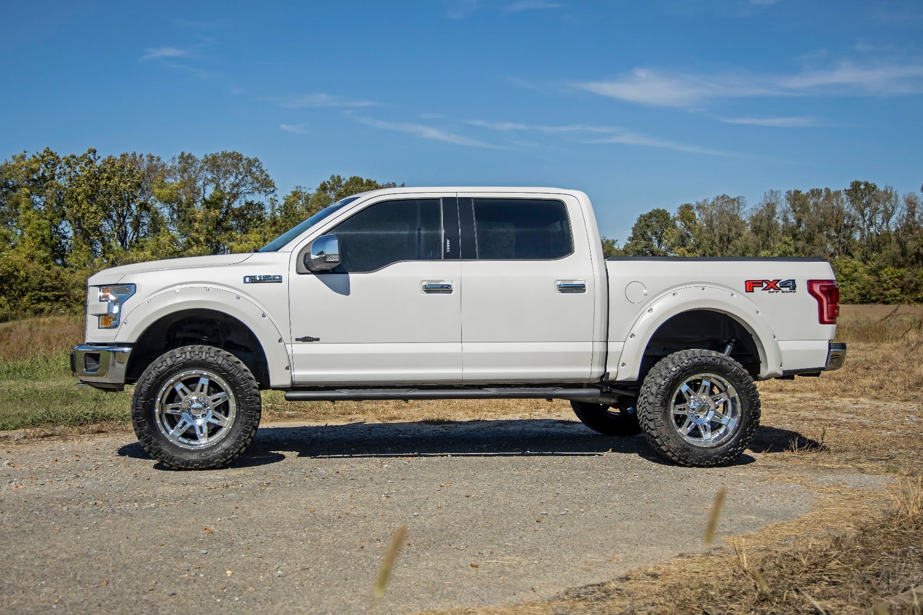 Ovale Nerf-Trittstufe | Crew Cab | Schwarz | Ford F-150/Lightning/F-250/F-350/Raptor (15–26) — Bild 3