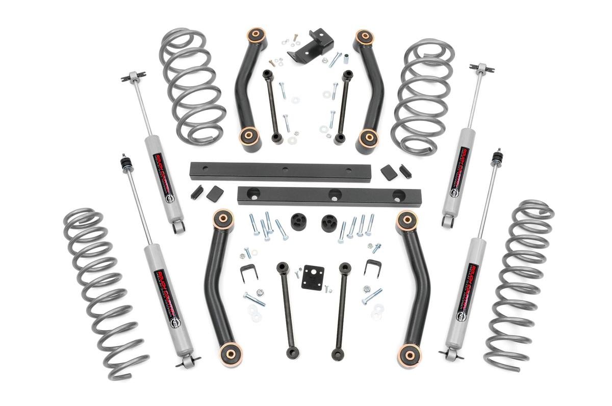 4-Zoll-Lift Kit | Jeep Wrangler TJ 4WD (1997–2002)