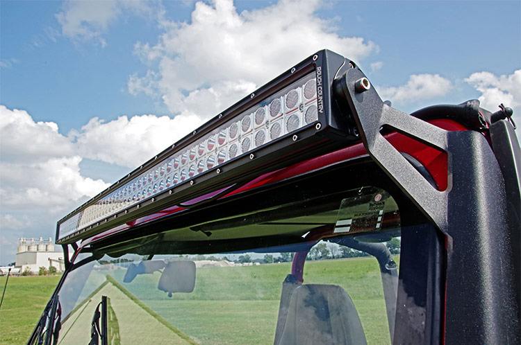 LED-Lichthalterung | Obere Windschutzscheibe | 50" Gerade | Jeep Wrangler YJ (87–95)