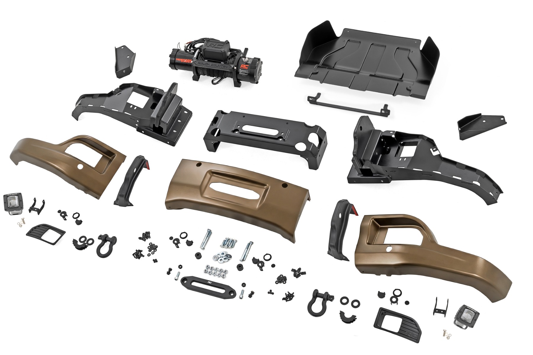 Front-Stoßstange FXS | 12000S | GXN Harvest Bronze | Chevy Silverado 1500 (23–26) — Bild 6