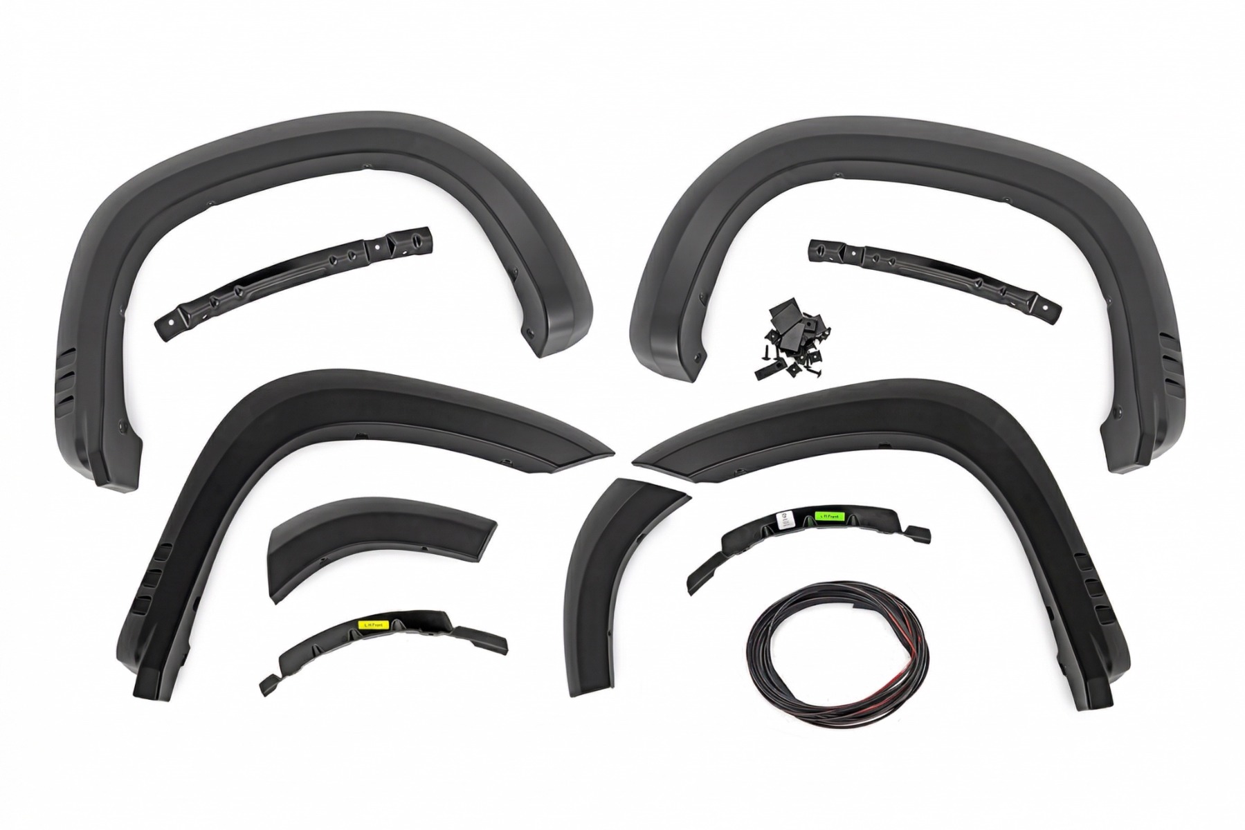 SF1 Fender Flares | GBA Black | Chevy Silverado 1500 2WD/4WD (2019-2026) — Bild 4