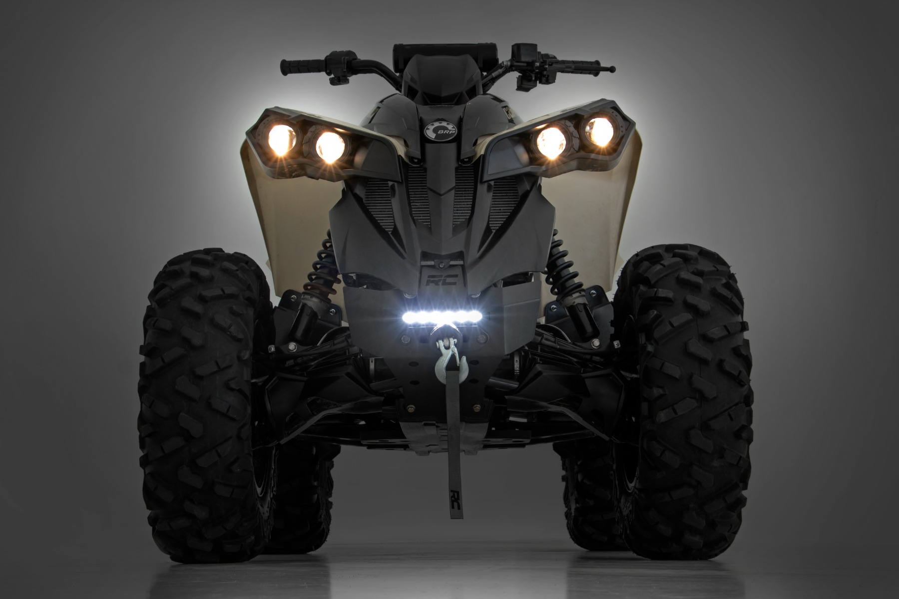 Windenstoßstange | 4500-Lb-Seilwinde | Synthetikseil | Can-Am Renegade 1000/Renegade 500 — Bild 5