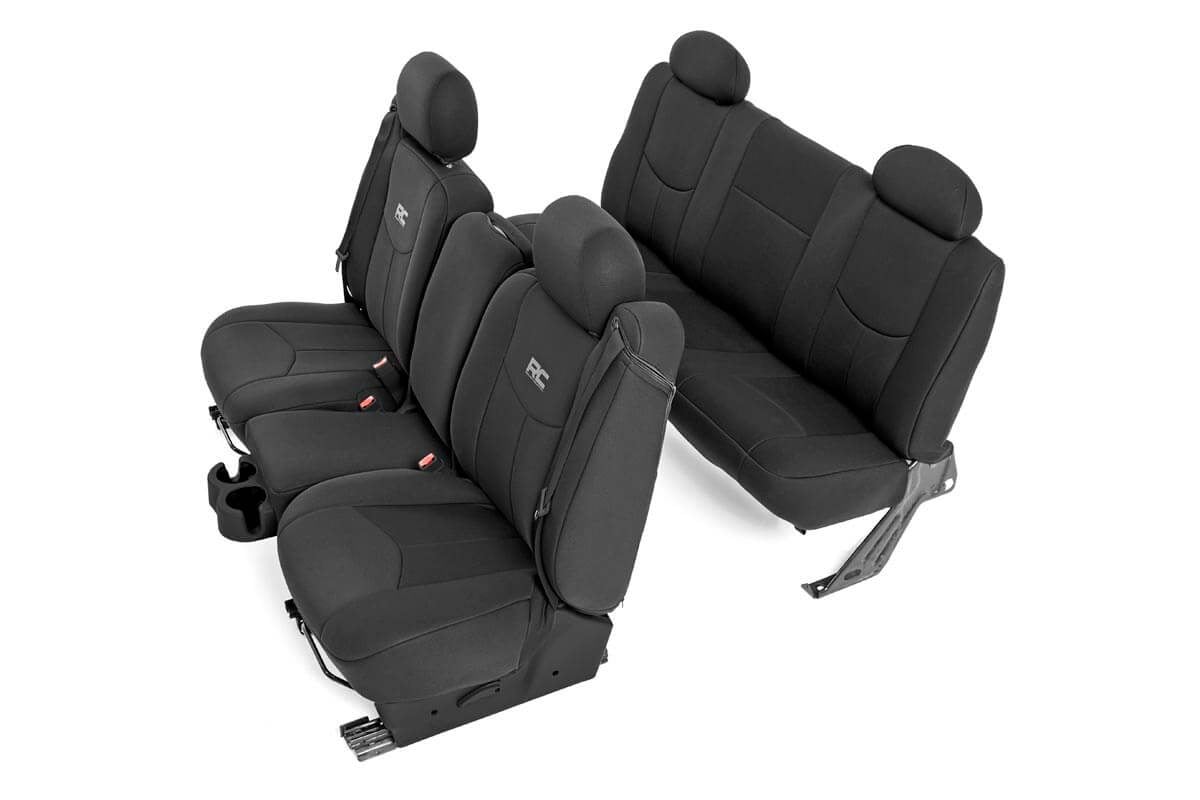 Sitzbezüge | FR 40/40/20 & Fond | Chevy/GMC 1500 (99–06 & Classic)