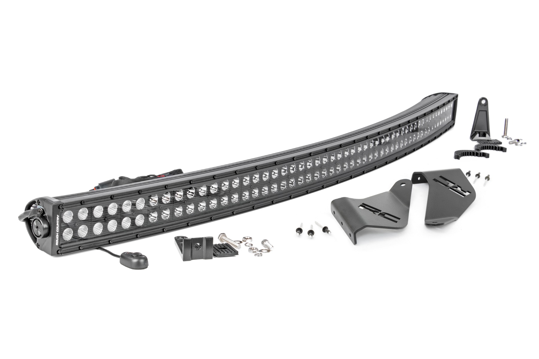 LED-Leuchte | Heckmontage | 50 Zoll Schwarz, Paar | Polaris Ranger 1000/Ranger XP 900/1000