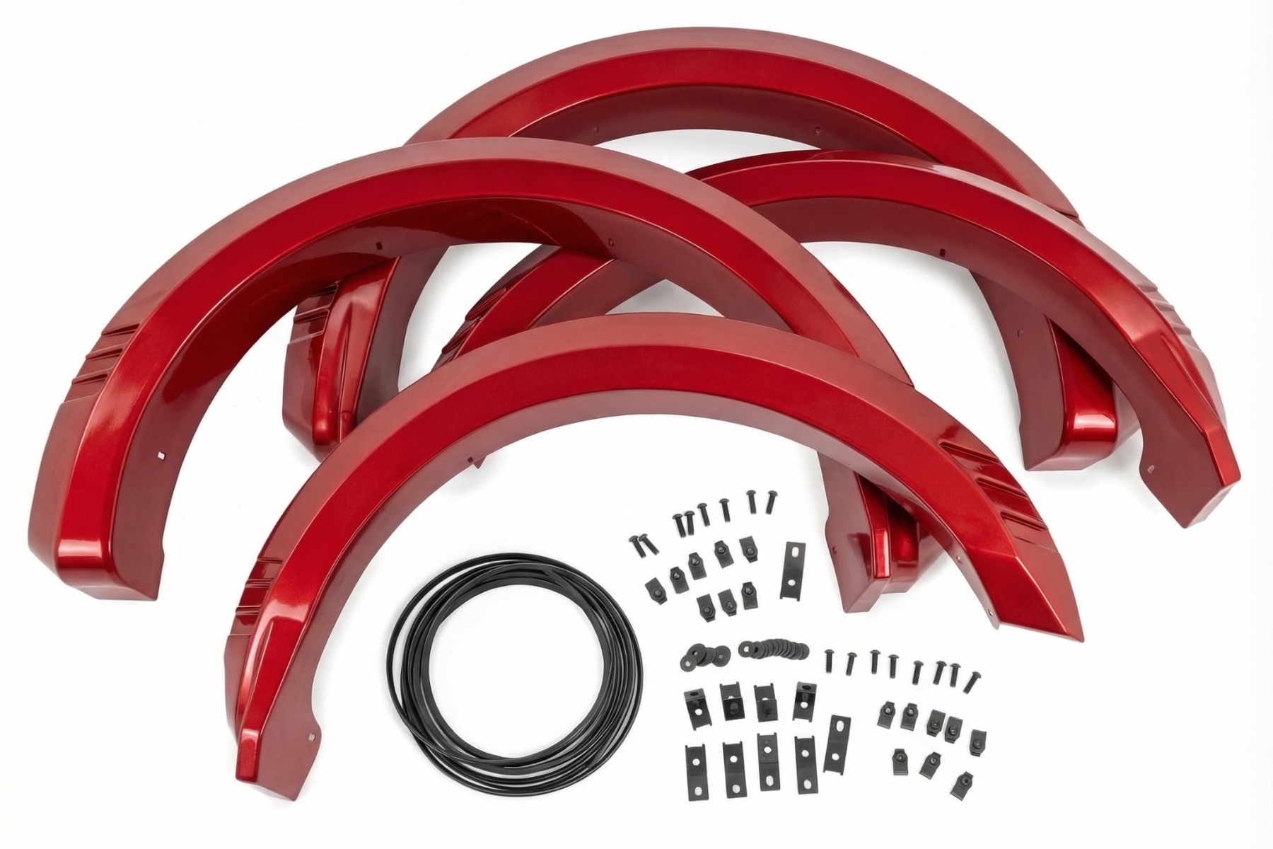 SF1 Kotflügelverbreiterungen | EA Hot Pepper Red | Ford F-150 2WD/4WD (2021–2026) — Bild 6